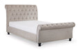 Ravello Fabric Bed Frame 150Cm Bed Frames Julian Bowen V2 