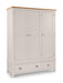 Richmond 3 Door Combination Wardrobe Wardrobe Julian Bowen V2 