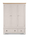 Richmond 3 Door Combination Wardrobe Wardrobe Julian Bowen V2 