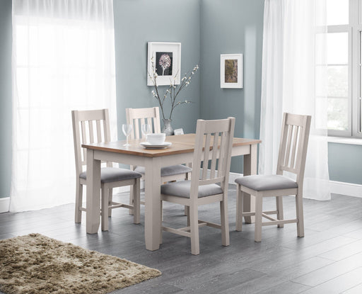 Richmond Dining Chair - Elephant Grey Dining Chairs Julian Bowen V2 