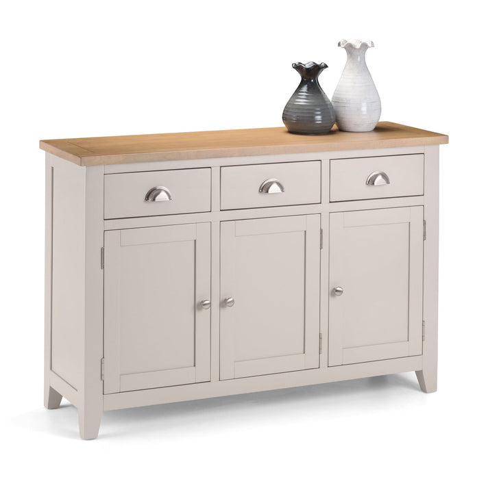 Richmond Sideboard - Elephant Grey Sideboard Julian Bowen V2 