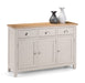 Richmond Sideboard - Elephant Grey Sideboard Julian Bowen V2 