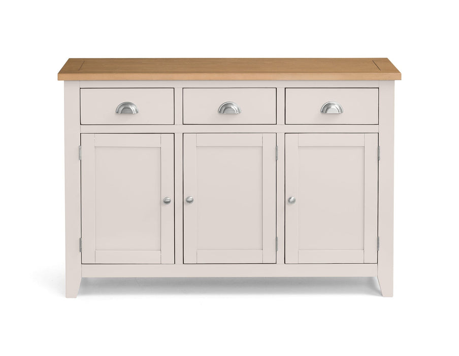 Richmond Sideboard - Elephant Grey Sideboard Julian Bowen V2 