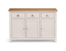 Richmond Sideboard - Elephant Grey Sideboard Julian Bowen V2 