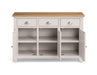 Richmond Sideboard - Elephant Grey Sideboard Julian Bowen V2 