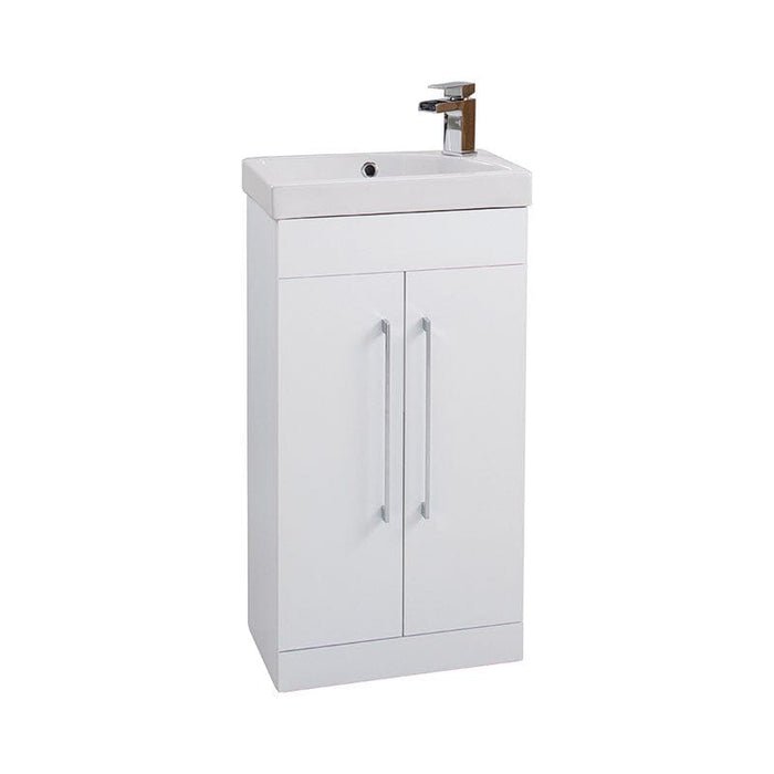 Sail Two Door Unit With Ceramic Basin Bathroom Furniture Vendor 116 