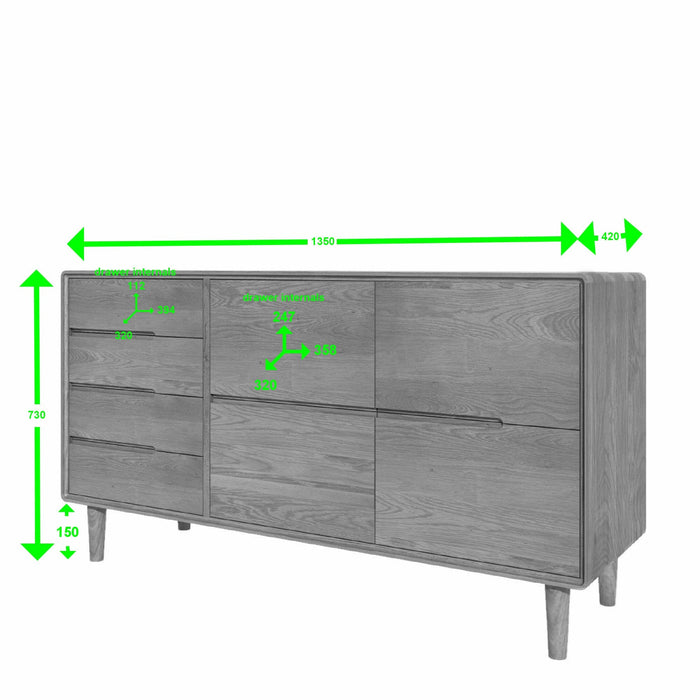 Scandic Large Sideboard Sideboards GBH 