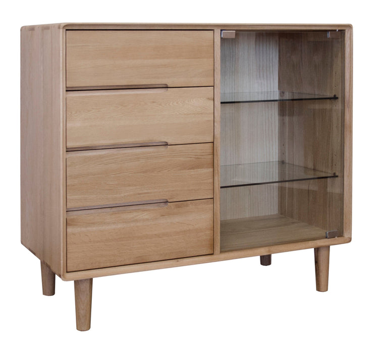 Scandic Small Glazed Chest Chest of Drawers GBH 