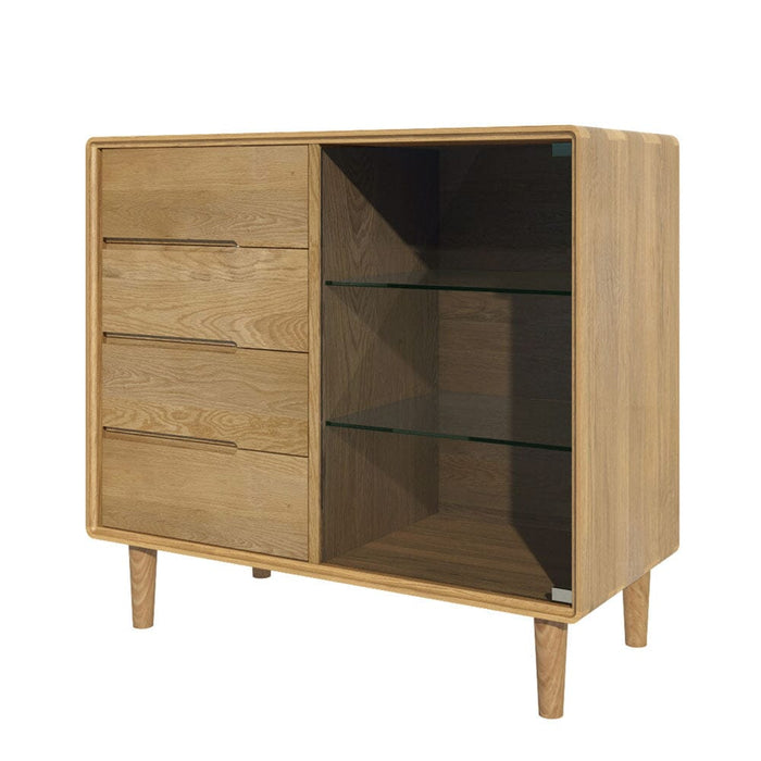 Scandic Small Glazed Chest Chest of Drawers GBH 