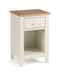 Salerno 2-Tone 1 Drawer Bedside Bedside Tables Julian Bowen V2 