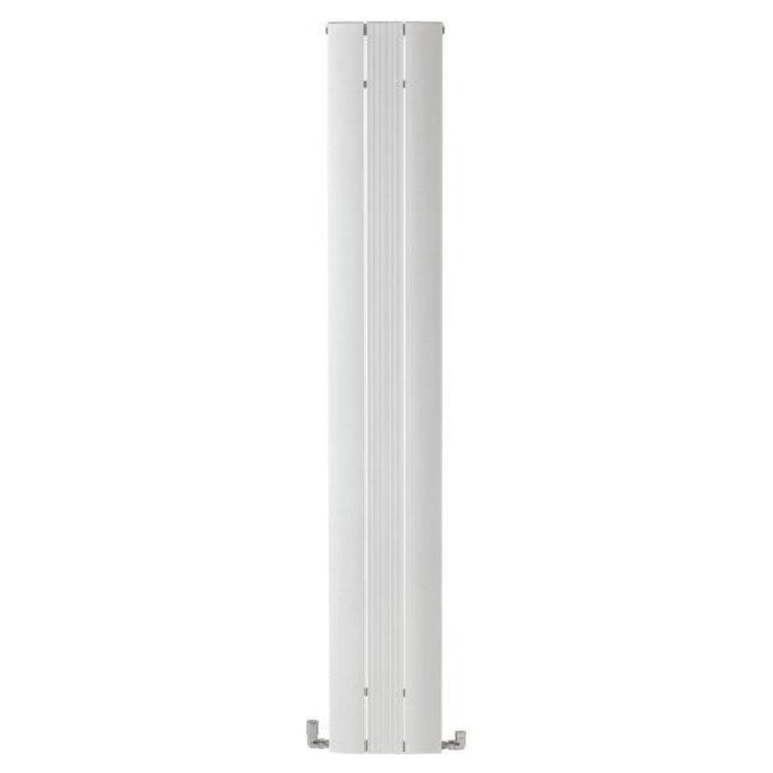 Sara Vertical 3 Panel Aluminium Radiator White H: 1800mm W:280mm Home Centre Direct 