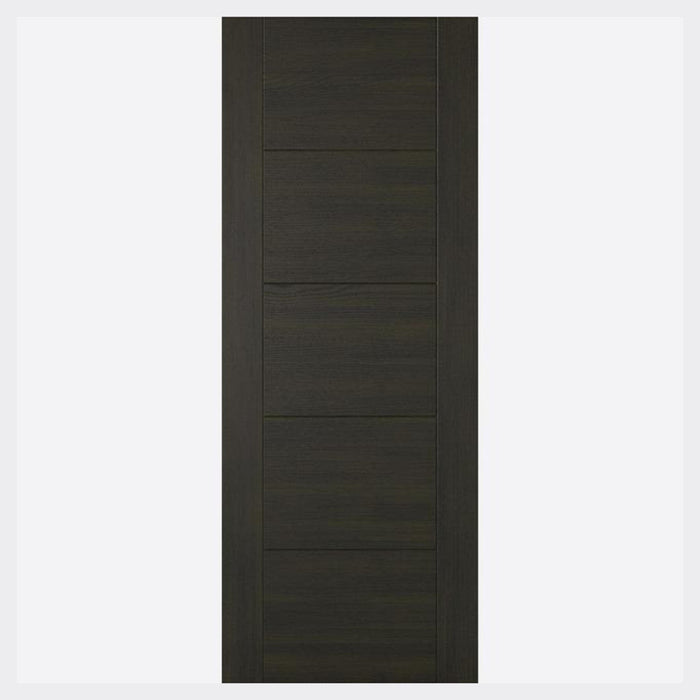 Smoked Oak Vancouver 5 Panel Door Internal Doors Home Centre Direct 