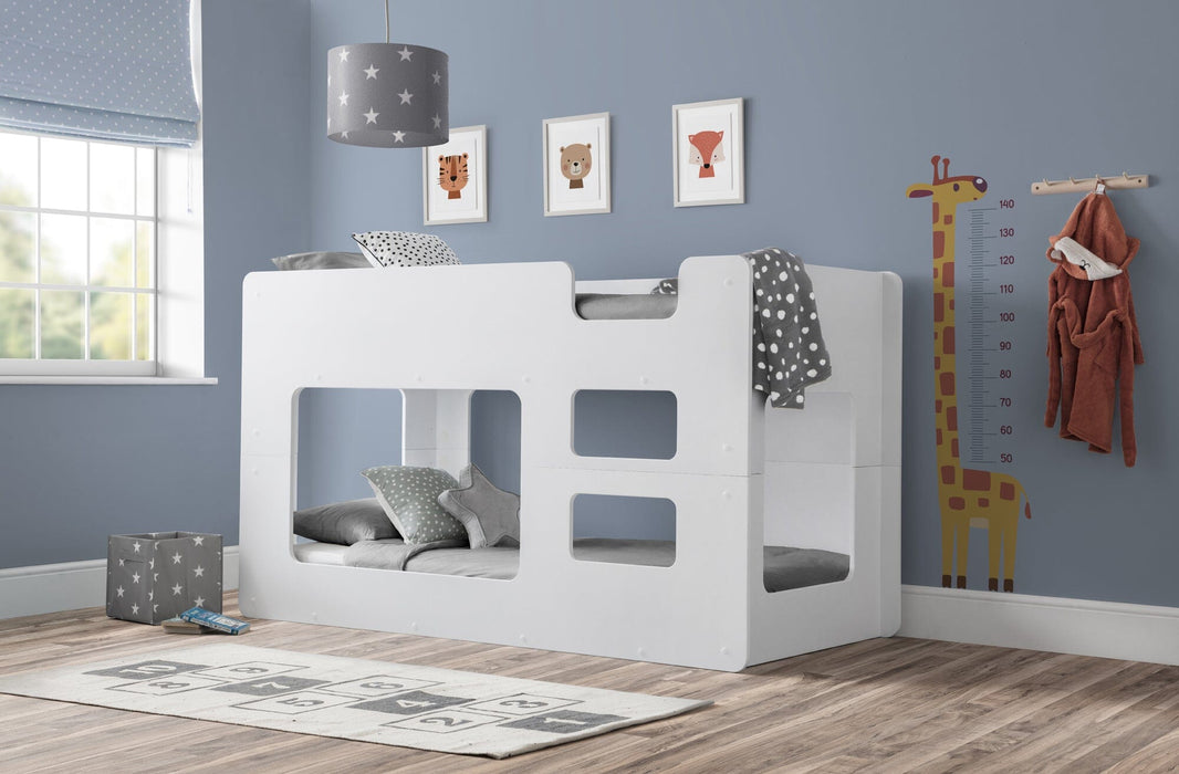 Solar Bunk White Bunk Beds Julian Bowen V2 