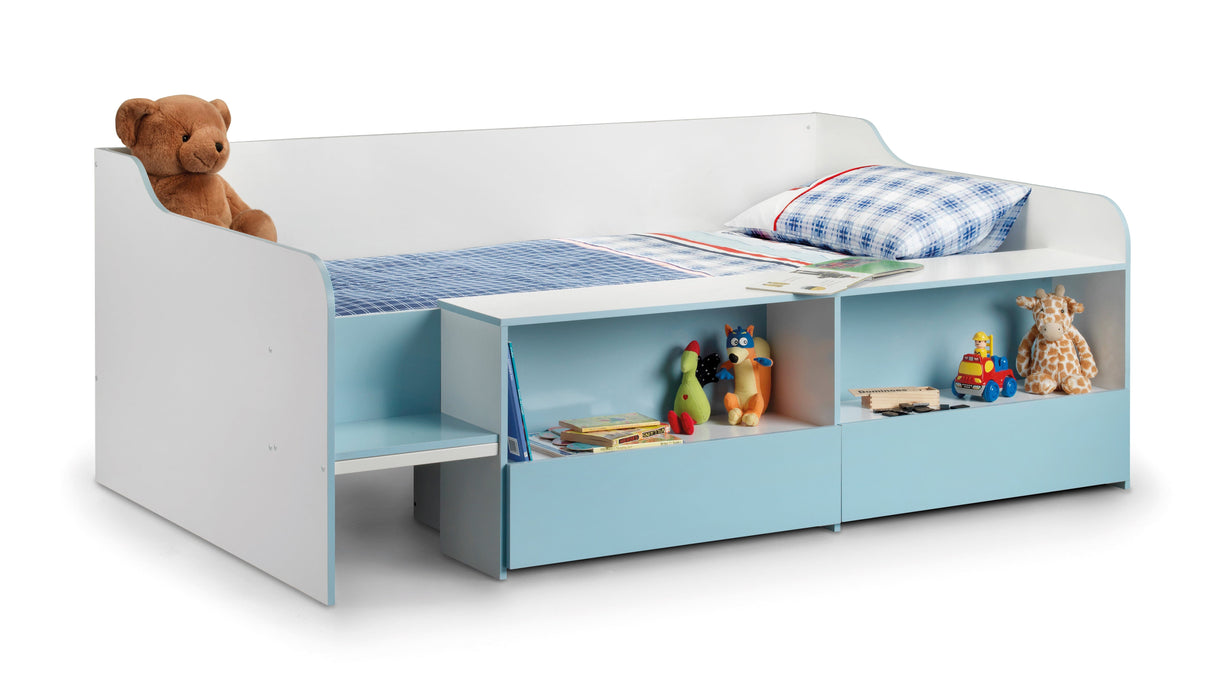 Stella Low Sleeper Blue Bunk Beds Julian Bowen V2 