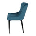 Talia Velvet Chair Blue Dining Chair Home Centre Direct 