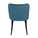 Talia Velvet Chair Blue Dining Chair Home Centre Direct 