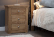 Torino 3 Drawer Narrow Bedside Cabinet Bedside Cabinet GBH 