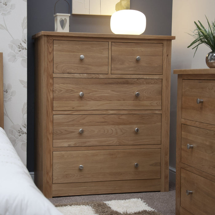 Torino Wide 2 over 3 Chest Chest of Drawers GBH 