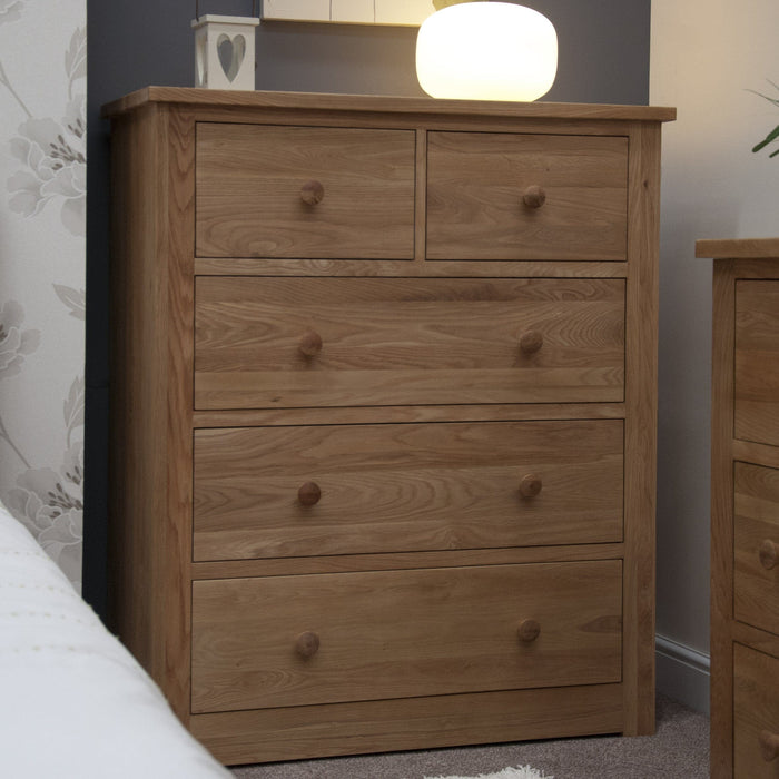 Torino Wide 2 over 3 Chest Chest of Drawers GBH 