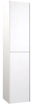 Vantage 2 Door Tall Boy Unit Wall Hung Matt White Supplier 141 