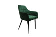 Pair of Vienna Dining Chairs - Green Dining Chair FP 