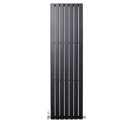 Valerie Flat Panel Anthracite Radiator H: 2000mm W: 525mm Home Centre Direct 