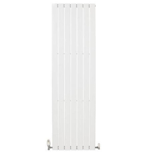 Valerie Flat Panel Double White Radiator H:18000mm W:425mm Home Centre Direct 