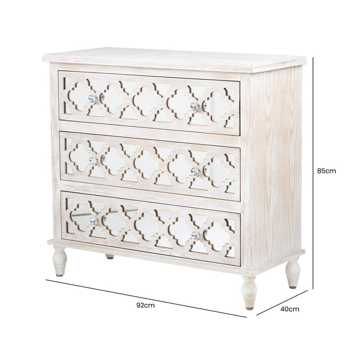 Hampton Beach 3 Drawer Chest Chest of Drawers CIMC 