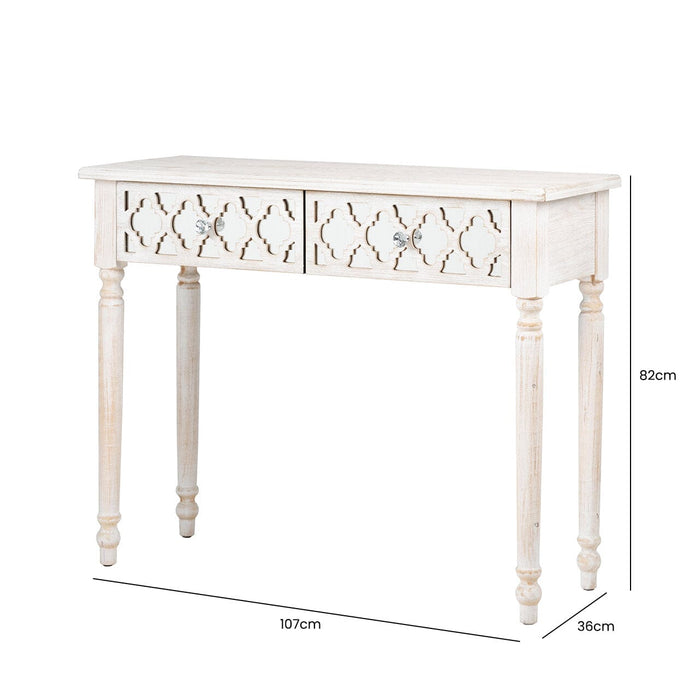 Hampton Beach 2 Drawer Console Table Console Table CIMC 