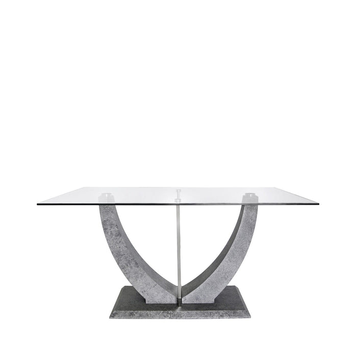 Leo Grey Dining Table *(Del. 10 Days Approx. for UK & 14-21 Days for Ireland) Dining Tables CIMC 