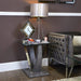 Leo Grey End Table Side Table CIMC 