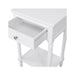 Value Delta White 1 Drawer Telephone Table Side Table CIMC 