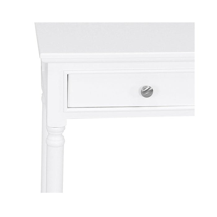 Value Delta White 3 Drawer Console Table Console Table CIMC 