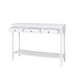 Value Delta White 3 Drawer Console Table Console Table CIMC 