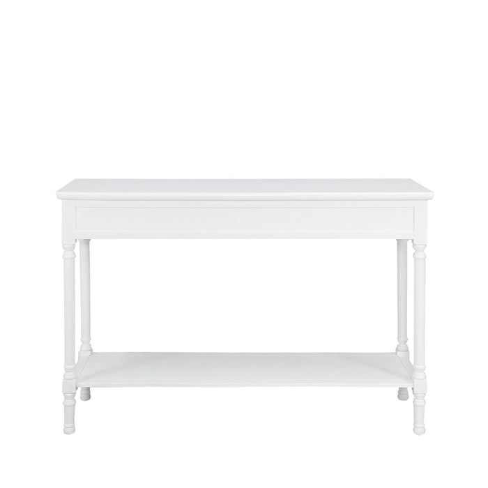 Value Delta White 3 Drawer Console Table Console Table CIMC 