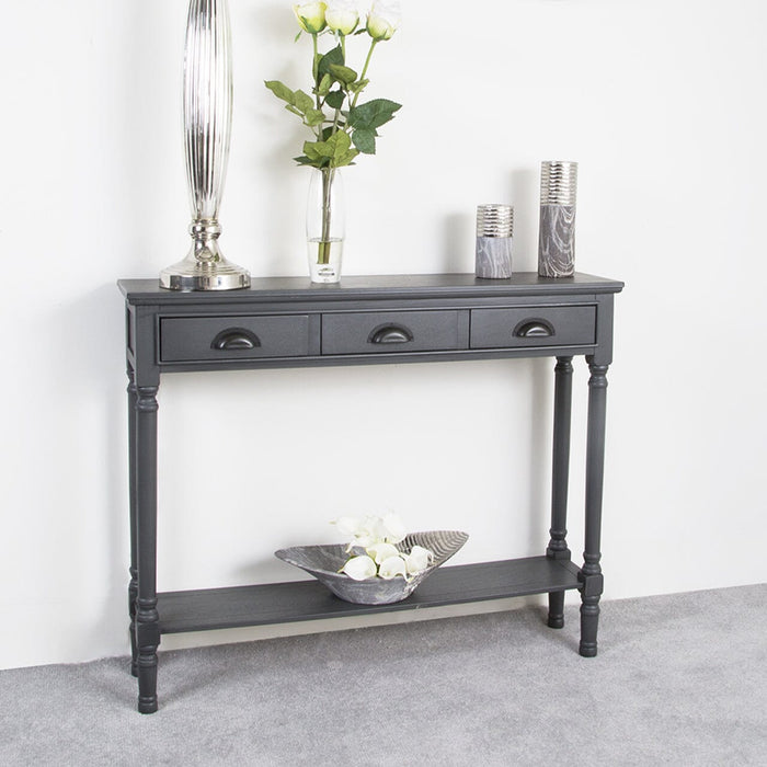 Value Grey Delta Medium Console Table Console Table CIMC 