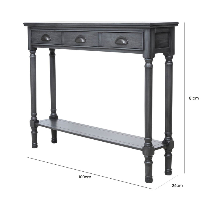 Value Grey Delta Medium Console Table Console Table CIMC 