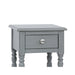 Value Delta Grey 1 Drawer Telephone Table Side Table CIMC 