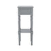 Value Delta Grey 1 Drawer Telephone Table Side Table CIMC 