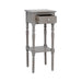 Value Delta Taupe 1 Drawer Telephone Table Side Table CIMC 