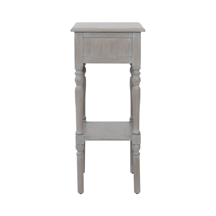 Value Delta Taupe 1 Drawer Telephone Table Side Table CIMC 