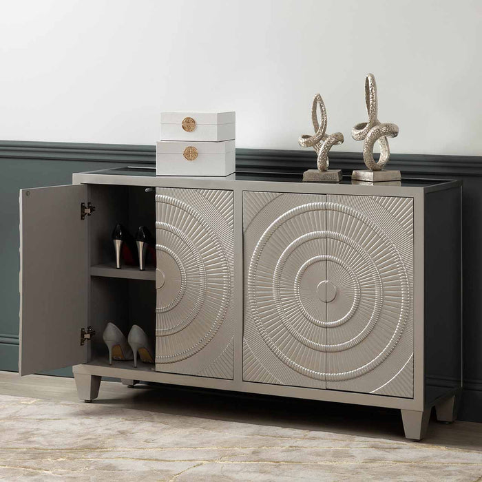 Cirque Champagne 4 Door Sideboard Sideboards CIMC 