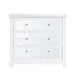 Torino White Wood 3 Drawer Chest Chest of Drawers CIMC 