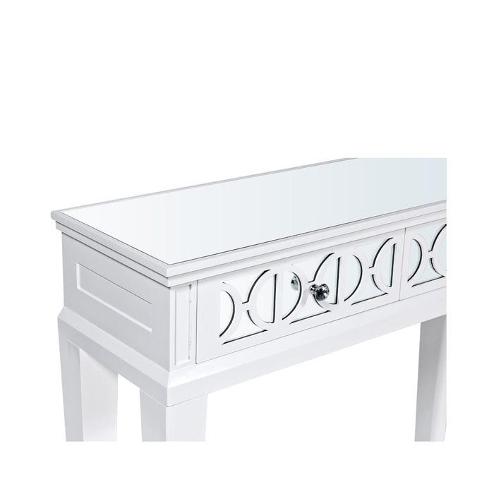 Torino White Wood Console Table Console Table CIMC 