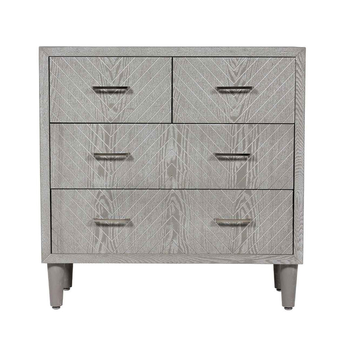 Venus 4 Drawer Chest Grey Chest of Drawers CIMC 