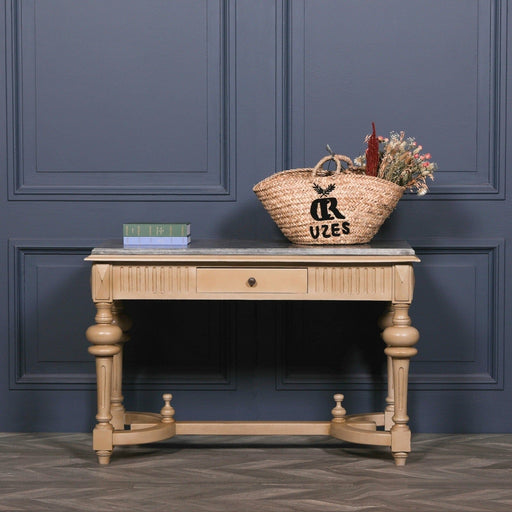 Stone Top Painted Console Console Table Maison Repro 