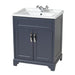 Cambridge 600mm Unit and Basin - Slate Home Centre Direct 