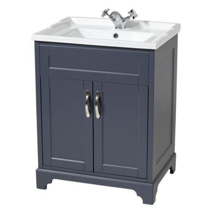 Cambridge 700mm Unit and Basin - Slate Home Centre Direct 