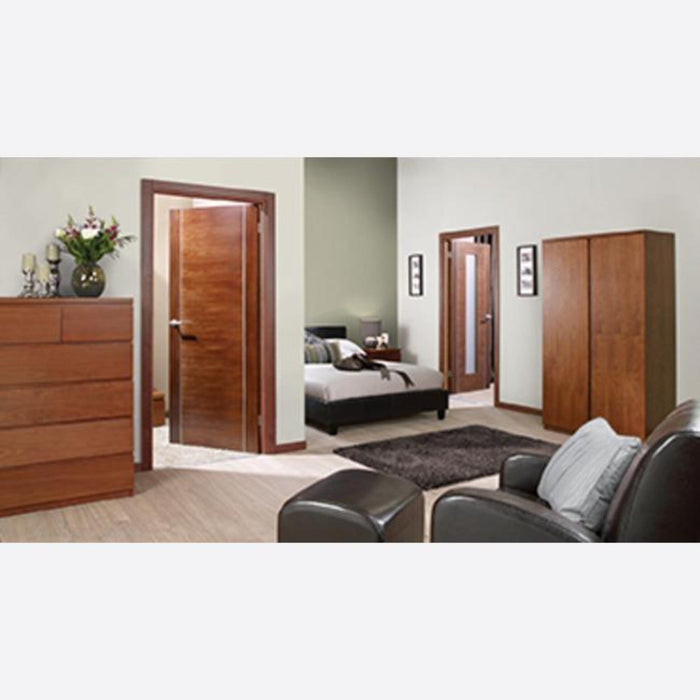 Walnut Alcaraz Internal Doors Home Centre Direct 