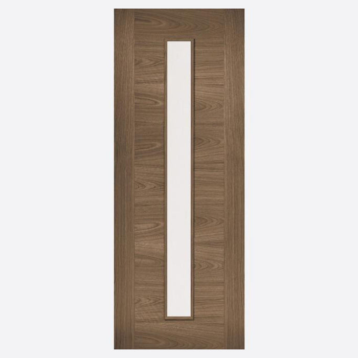 Walnut Sofia Glazed 1L Internal Doors Home Centre Direct 